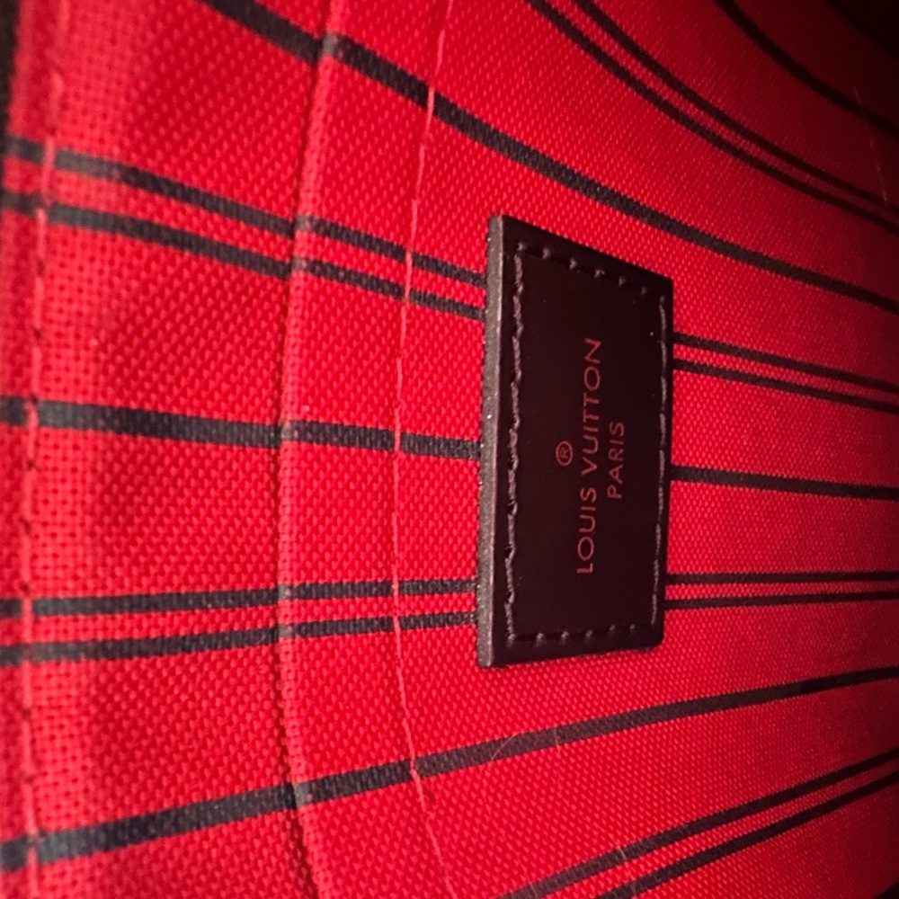 Louis Vuitton Brown Checkered Tote - Picture 8 of 8